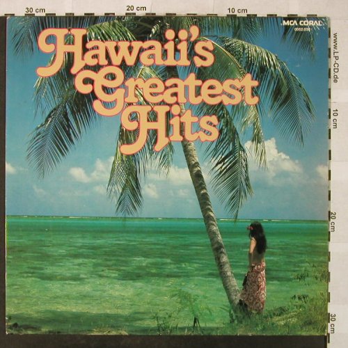 New Hawaiian Band: Hawaii's Greatest Hits, m-/vg+, MCA(0052.038), D, 1973 - LP - H5313 - 4,00 Euro