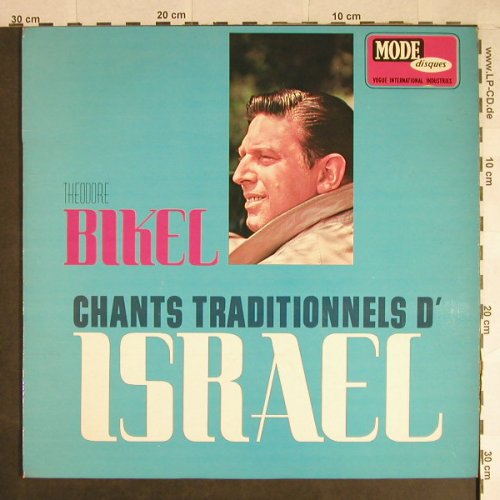 Bikel,Theodore: Chants Traditionnels d' Israel, Mode/Vogue(MDEKL 9432), F,vg+/m-,  - LP - H595 - 5,00 Euro