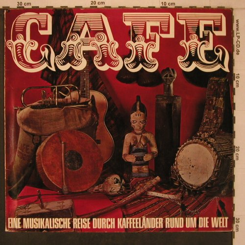 V.A.Cafe - Eine Musikalische Reise: durch Kaffeeländer rund um die Welt, DEK-Deut.Extrakt Kaffee(DK 1266), D,vg-/vg+,  - LP - X7851 - 9,00 Euro