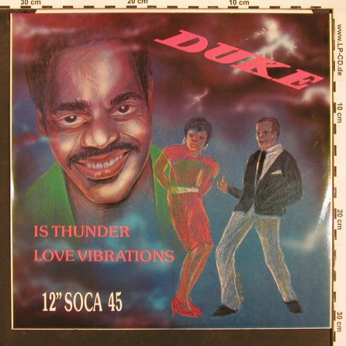 Duke: Is Thunder / Love Vibrations (Soca), Hot Vinyl (HVT 43), US Typ: 12" Best.-Nr.: X9545 Preis: 6,00 Euro