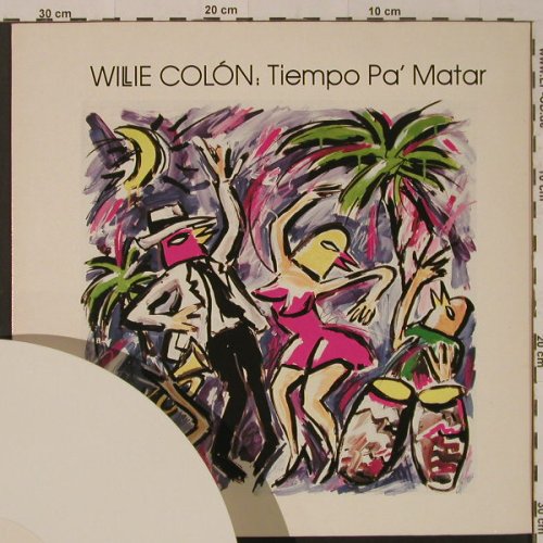 Colon,Willie: Tiempo Pa Matar, white vinyl, Messidor(115927), D, 1985 - LP - F4291 - 5,00 Euro