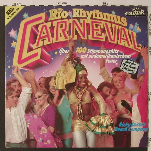 V.A.Rio Rhythmus Carneval: 100 Stimmungshits..., Foc, Polystar(6878 036), D, 1981 - 2LP - F4530 - 5,00 Euro