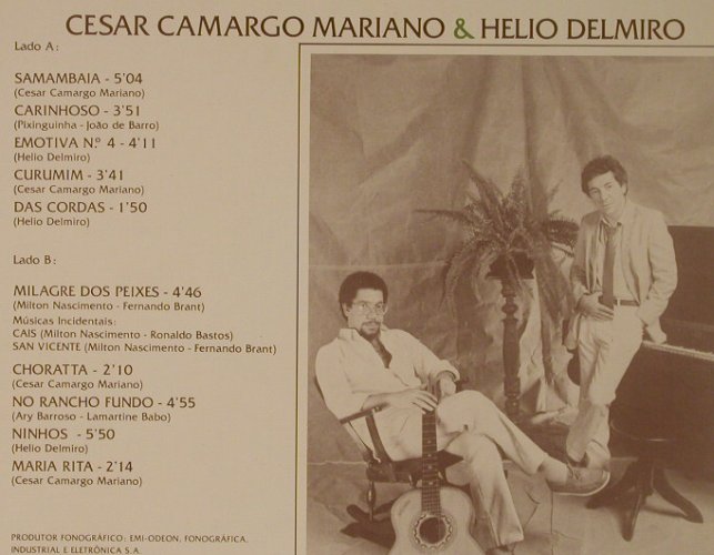 Camargo Mariano,Cesar & H.Delmiro: Samambaia, EMI(064 422895), Brasil, 1981 - LP - F4615 - 7,50 Euro