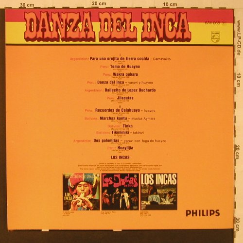 Los Incas: Danza del Inca, Philips(6311 068), D,  - LP - F5767 - 6,00 Euro