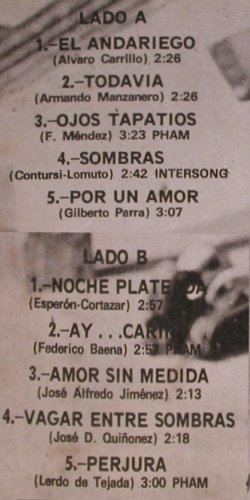 Macias,Jorge: Same, signiert, Fono Mex(FM-394), Mexico, 1979 - LP - F5790 - 3,00 Euro