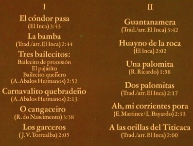 Los Incas: El Condor Pasa, Philips(6311 022), D,  - LP - F7472 - 4,00 Euro