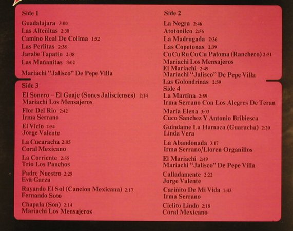 V.A.Viva Mexico: Mariachi Jalisco...Coral Mexicano, CBS(S  68 206), D,Foc,28Tr, 1972 - 2LP - F7478 - 7,50 Euro