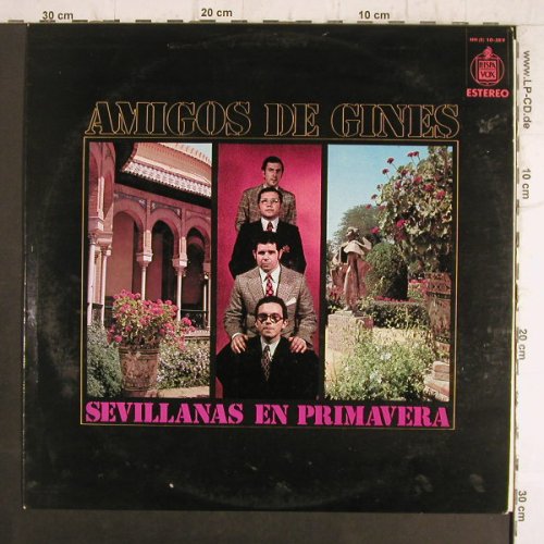 Amigos de Gines: Sevillans en Primavera, Hispavox(HH (S) 10-389), E,  - LP - F8442 - 5,50 Euro