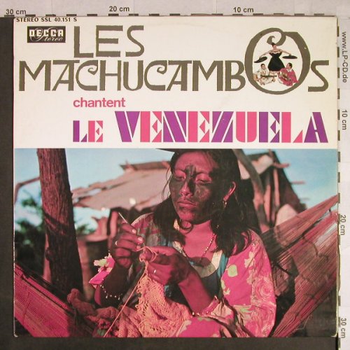 Les Machucambos: Chantent Le Venezuela, vg-/m-, Decca(SSL 40.151 S), F, 1966 - LP - H1064 - 5,00 Euro