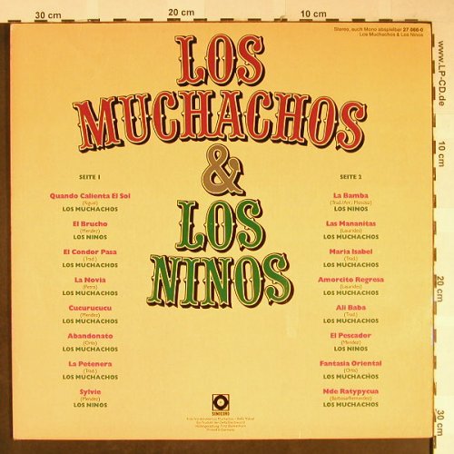 Los Muchachos & Los Ninos: Same, Sonocord(27 066-0), D,  - LP - H2227 - 6,00 Euro