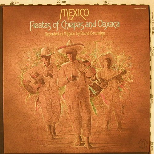 V.A.Mexico: Fiesta of Chiapas and Oaxaca, Nonesuch Explorer(H-72070), US, 1976 - LP - H3446 - 6,50 Euro