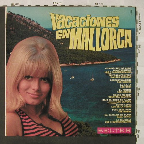 V.A.Vacaciones en Mallorca: porLos3 Sudameric.Brisks,Los Stop, Belter(22.230), E, vg+/m-,  - LP - H5076 - 5,00 Euro