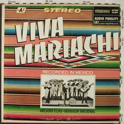 Elias,Arcadio - Mariachi Nacional: Viva Mariachi,Enrique Luna,Figueroa, Audio Fidelity(AFSD 6159), US,vg-/vg-,  - LP - H5131 - 4,00 Euro