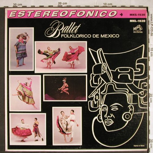 V.A.Ballet Folklorico de Mexico: Konex Konex...La Negra, RCA Victor(MKL-1530), Mexico,Ri, 1963 - LP - H8092 - 7,50 Euro