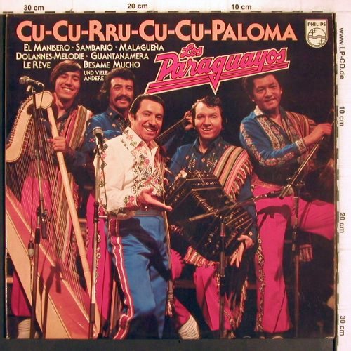 Los Paraguayos: Cu-Cu-Rru-Cu-Cu-Paloma, Foc, Philips(6610 021), D,  - 2LP - V1065 - 7,50 Euro