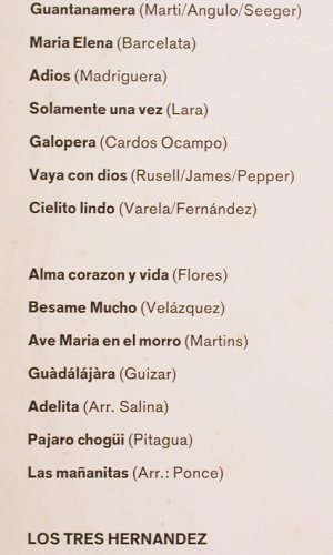 Los Tres Hernandez: Caramba Ol, Baccarola(77 545 ZU), D,  - LP - V1308 - 7,50 Euro