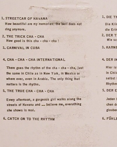 V.A.Recuerdos de Aquel Cuba: Memories of Cuba, unknown Artists, Sound of the Caribbean(SLP 743), Cuba, 1974 - LP - V1312 - 12,50 Euro
