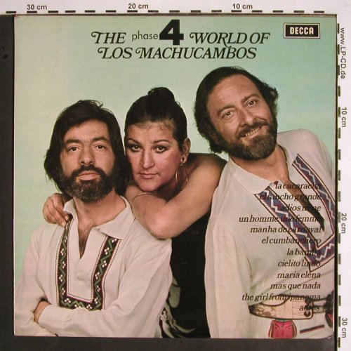 Los Machucambos: The phase 4 world of, woc, Decca(SPA 144), UK, 1971 - LP - V1608 - 7,50 Euro
