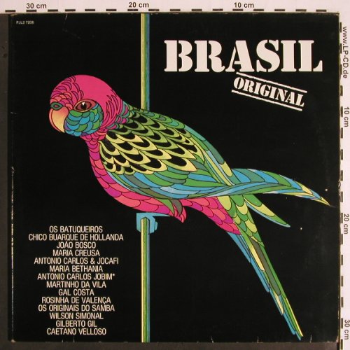 V.A.Brasil Original: Os Batuqueiros.. C.Veloso,faceC vg+, RCA International(FJL2 7208), F, Foc, 1975 - 2LP - V1786 - 9,00 Euro
