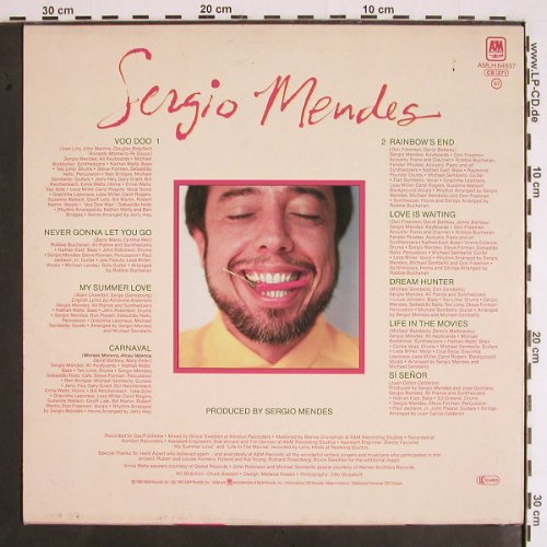 Mendes,Sergio: Same, AM(AMLH 64937), NL, 1983 - LP - V1967 - 6,00 Euro