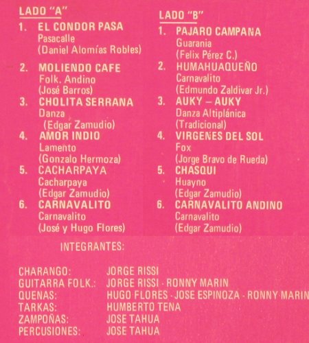 Inkaquenas: Same, Odeon(ELD 02.01.676), Peru, 1978 - LP - V2490 - 7,50 Euro
