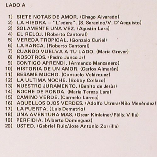 Maracaibo Ensemble: 40 Boleros com Amor, cid(LP-cid 4110), Brasil, 1981 - LP - V677 - 7,50 Euro