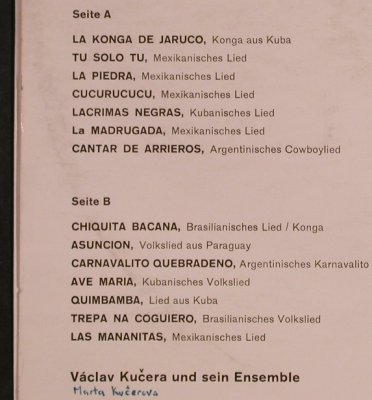 Kucera,Vaclav & sein Ensemble: Latin American Rhythms, Elite(SOLP 33-241), D,  - LP - X1106 - 6,50 Euro