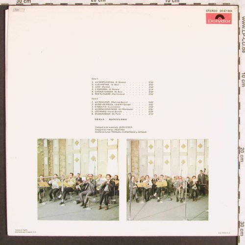 Cobla Barcelona: La Sardana, Foc, Polydor(24 67 004), E,  - LP - X3240 - 7,50 Euro