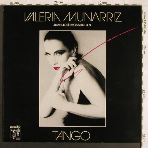 Munarriz,Valeria: Tango, Messidor(115917), D, 1984 - LP - X3908 - 6,50 Euro