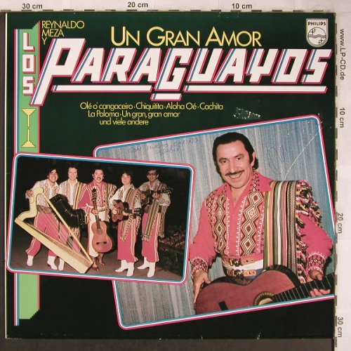 Meza,Reynaldo y Los Paraguayos: Un Gran Amor, m-/vg+, Philips(6302 045), D, 1980 - LP - X5009 - 5,50 Euro