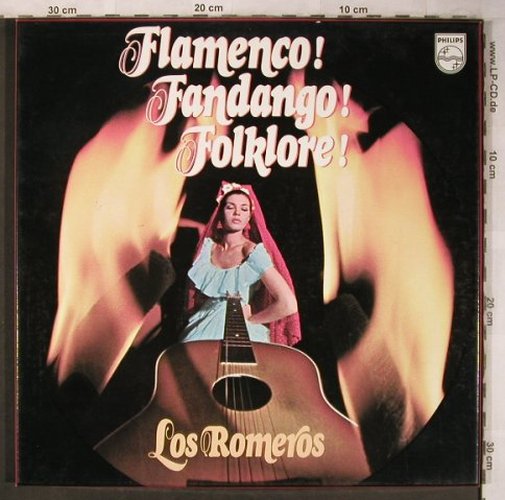 Los Romeros: Flamenco!Fandango!Folklore!, Philips(6747 429), NL,Box,  - 2LP - X5198 - 9,00 Euro
