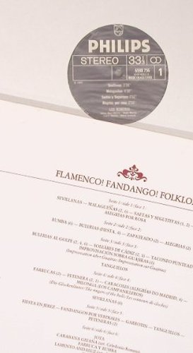 Los Romeros: Flamenco!Fandango!Folklore!, Philips(6747 429), NL,Box,  - 2LP - X5198 - 9,00 Euro