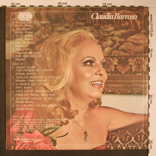 Barroso,Claudia: Same, Continental(1-01-404-102), Brazil, 1975 - LP - X6170 - 9,00 Euro