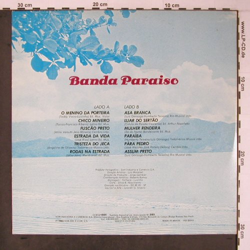 Banda Paradiso: Same, Copacabana(COELP-41811), Brasil, 1983 - LP - X6352 - 7,50 Euro