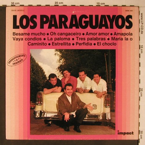 Los Paraguayos: Same, vg+/vg+, Impact(6886 360), F,  - LP - X6708 - 5,00 Euro