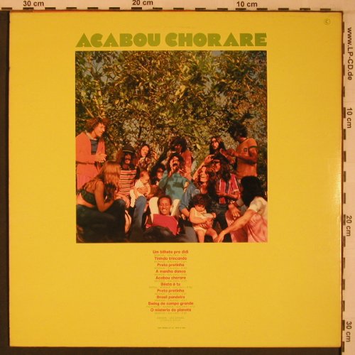 Os Novos Baianos: Brasil 74 / Acabou Chorare, Barclay(920.410), F, m / vg+, 1973 - LP - X6916 - 90,00 Euro