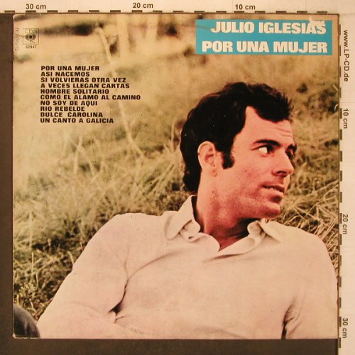 Iglesias,Julio: Por Una Mujer, m-/vg-, CBS(82 847), NL, 1978 - LP - X7270 - 5,00 Euro