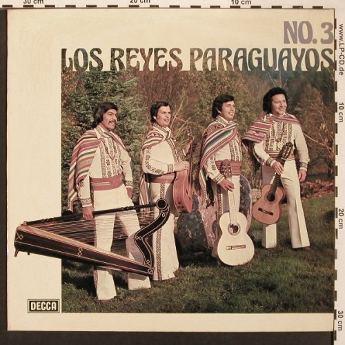 Los Reyes Paraguayos: No.3, Decca(6.23348 AF), D, 1977 - LP - X8595 - 6,00 Euro