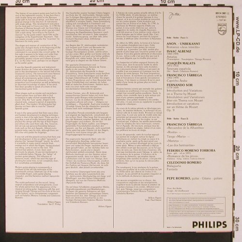 Romero,Pepe: Famose Spanish Guitar Music, Philips(6514 381), NL, 1983 - LP - X8907 - 7,50 Euro