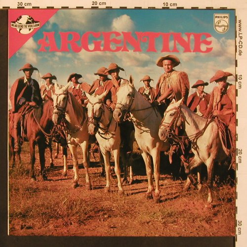 V.A.Argentine: Songs & Sound The World Around, Philips(6347 196), NL, 1973 - LP - X9862 - 7,50 Euro