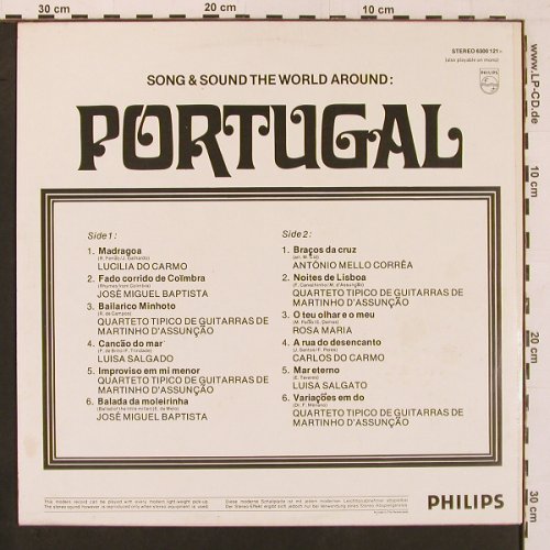 V.A.Portugal: Songs & Sound The World Around, Philips(6300 121), NL,  - LP - X9863 - 6,00 Euro