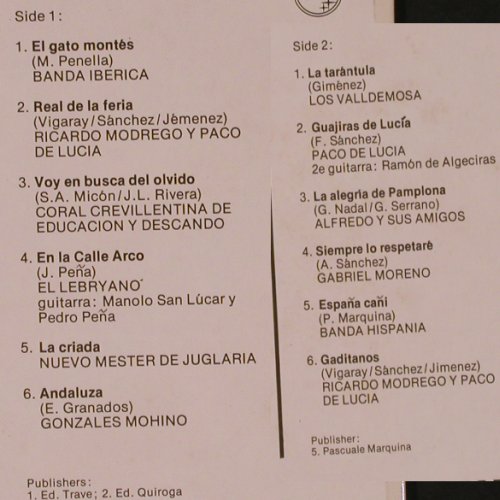 V.A.Spain: Songs & Sound The World Around, Philips(6300 119), NL,  - LP - X9864 - 6,00 Euro