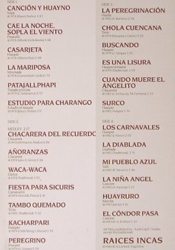 Raices Inkas: Musik aus den Anden, Foc, RCA(), D, 1984 - 2LP - Y1613 - 7,50 Euro