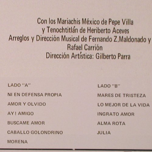 Fernandez,Vincente: Ni En Defensa Propia, CBS(DSC-633), MEX, 1970 - LP - Y2114 - 12,50 Euro