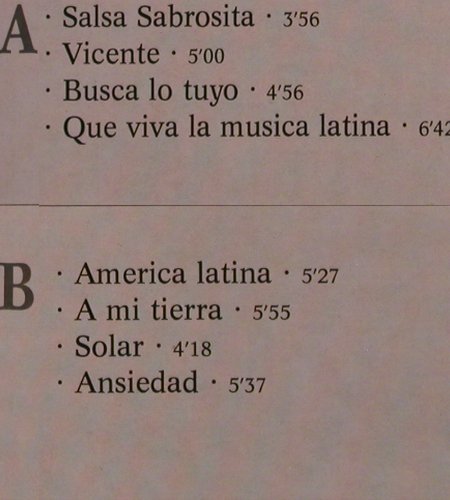 Salsa Picante: Sabrosita!, Pläne(88451 G), D, 1985 - LP - Y2272 - 7,50 Euro