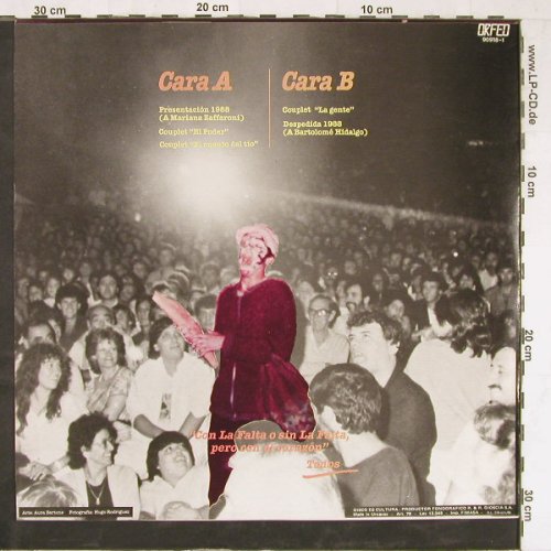 La Falta: Como En El 30...Gano La Gente, Orfeo(90918-1), Uruguay, 1988 - LP - Y2368 - 9,00 Euro