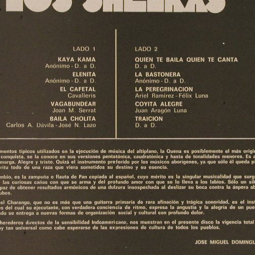 Los Shalkas: Quien Te Baila Quien Te Canta..., TK Discos(), Argentina, 1977 - LP - Y2598 - 7,50 Euro