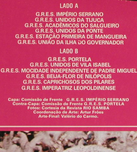 V.A.Sambas-de-Enredo: Carneval'83,Escolas de Samba,1A, Top Tape Musica(503 6017), Brasil, 1983 - LP - Y3072 - 7,50 Euro
