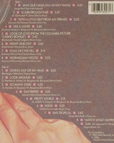 Mendes,Sergio & Brasil'66: The Very Best, AM(396 907-1), D, 1986 - LP - Y3324 - 7,50 Euro