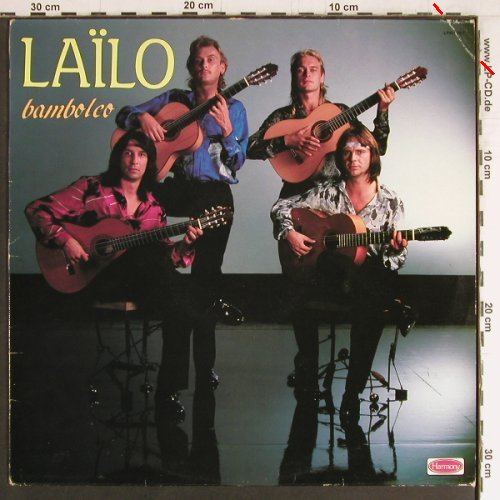 Lailo: Bamboleo, m-/vg+, Harmony (LPH 8057), I, 1988 Typ: LP Best.-Nr.: Y3656 Preis: 6,00 Euro